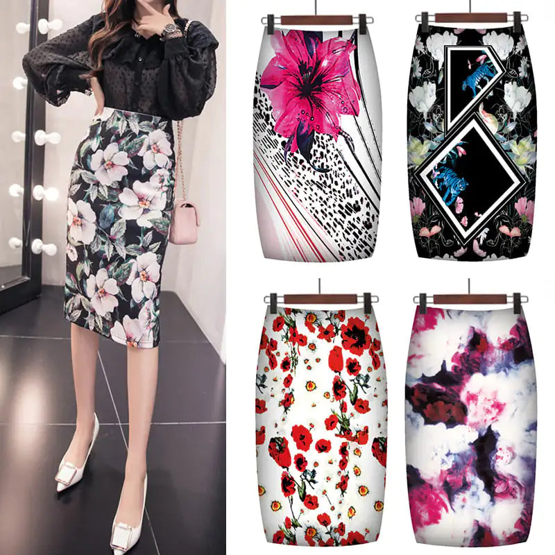 Women's OL Hip Pencil Skirt Fashion Clothing