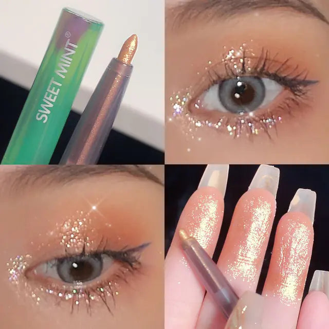 Shiny Chameleon Eyeliner Pencil - Glitter Waterproof Makeup