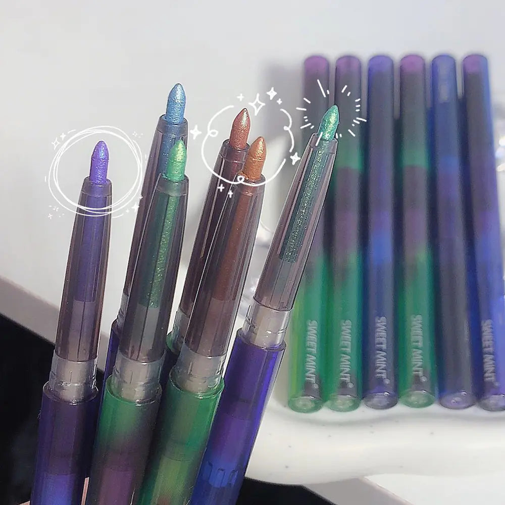 Shiny Chameleon Eyeliner Pencil - Glitter Waterproof Makeup