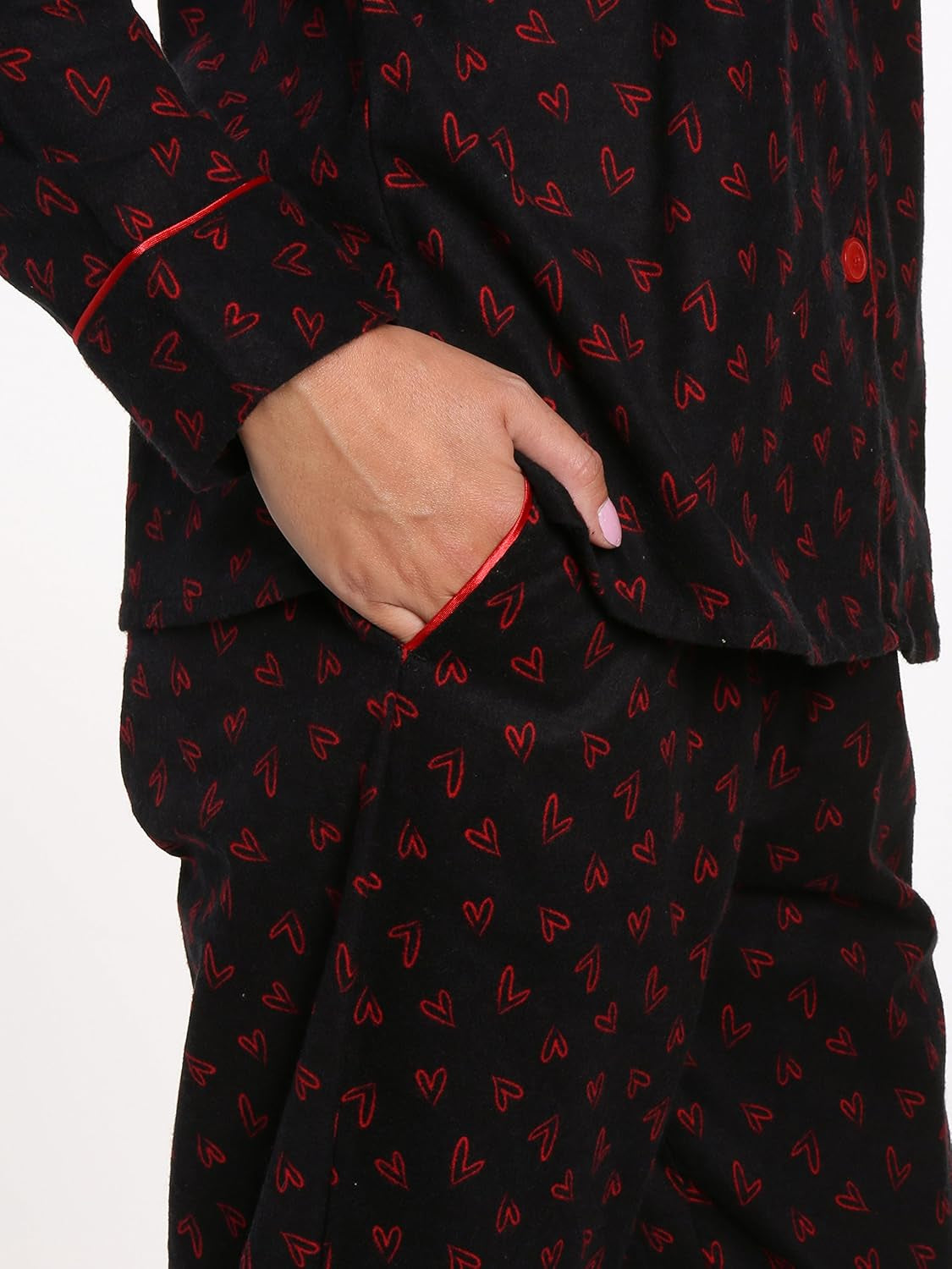 Women'S Flannel Pajamas - 2Pc Winter Pajama Set
