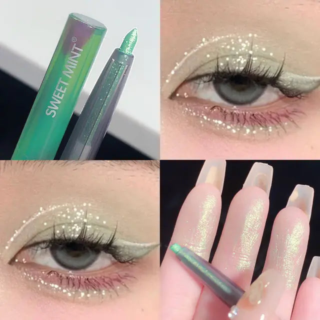 Shiny Chameleon Eyeliner Pencil - Glitter Waterproof Makeup