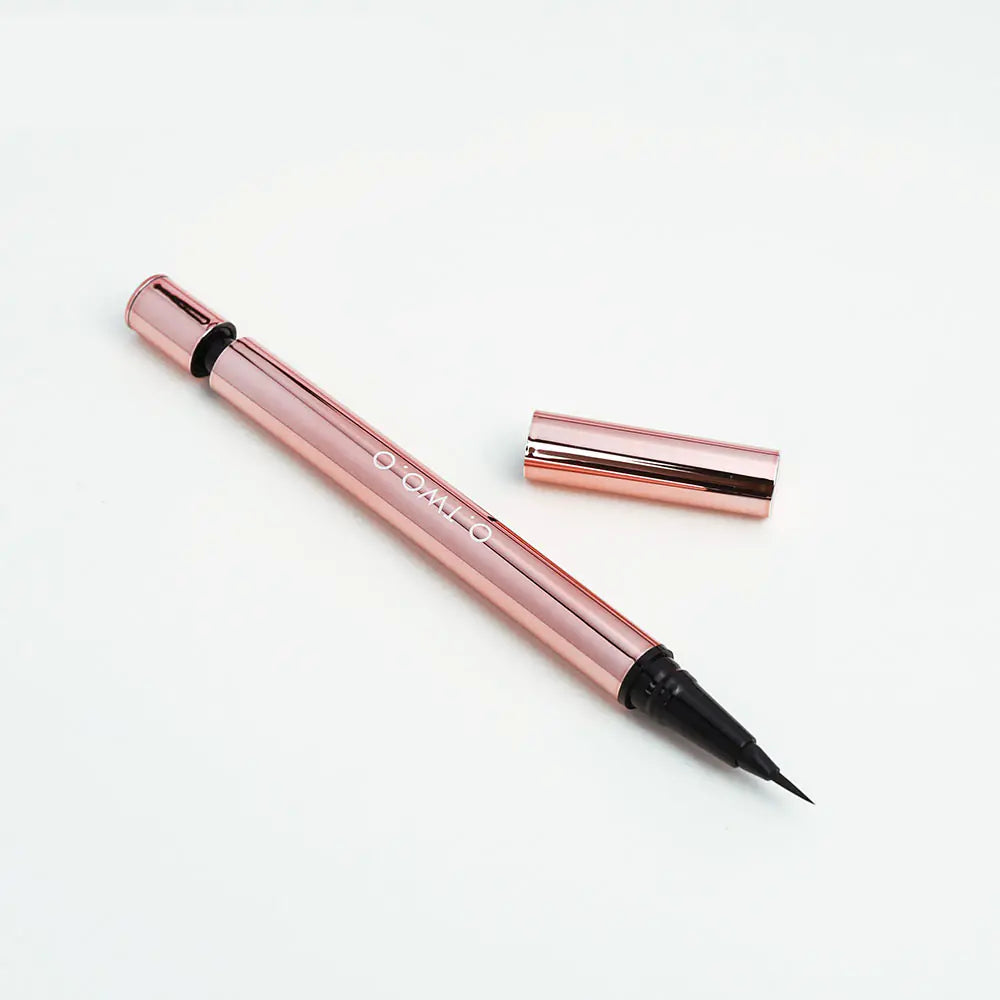 O.TWO.O Waterproof Liquid Eyeliner Pen - Long-Lasting