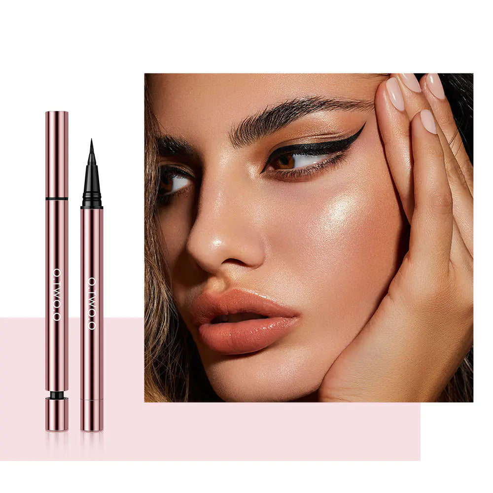 O.TWO.O Waterproof Liquid Eyeliner Pen - Long-Lasting