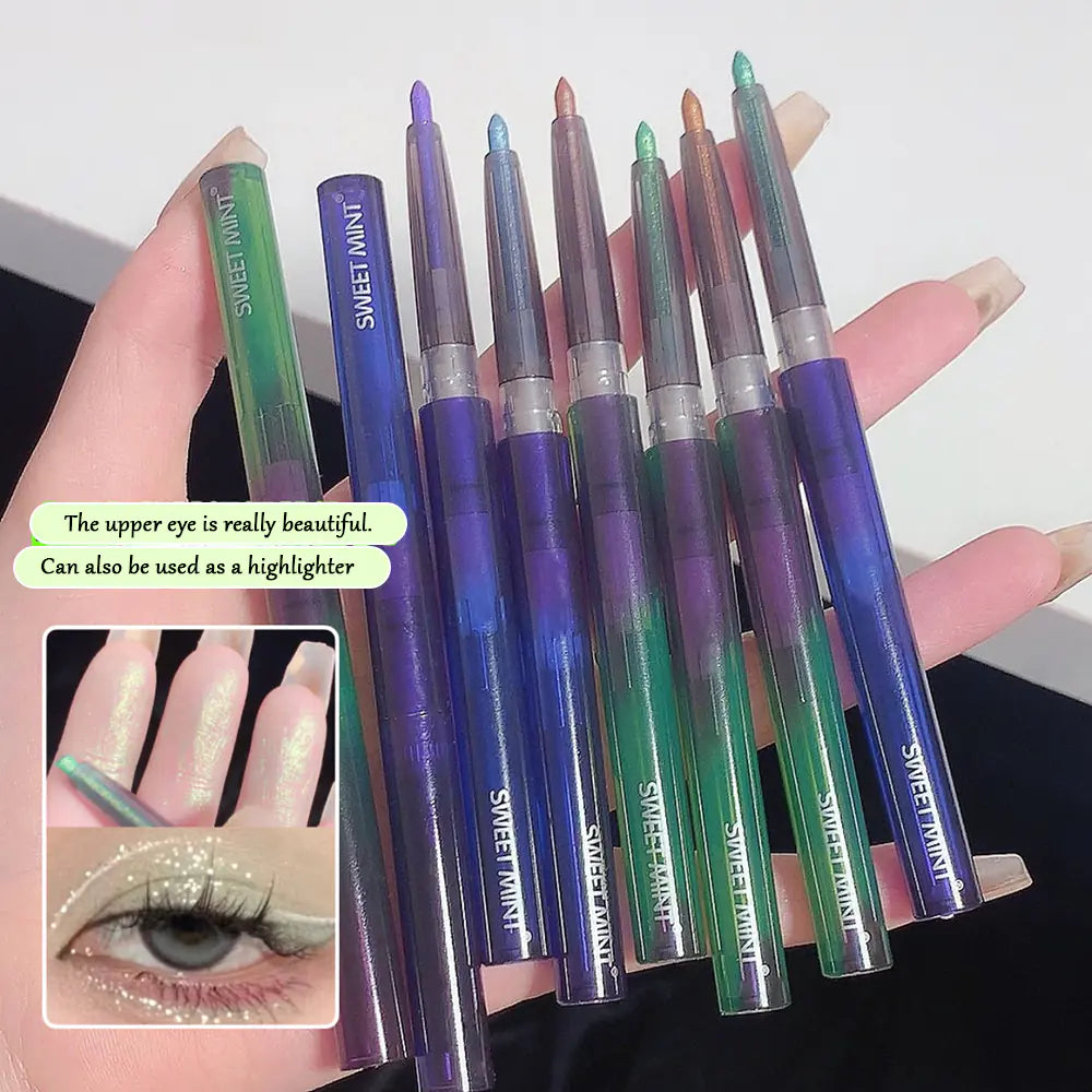 Shiny Chameleon Eyeliner Pencil - Glitter Waterproof Makeup