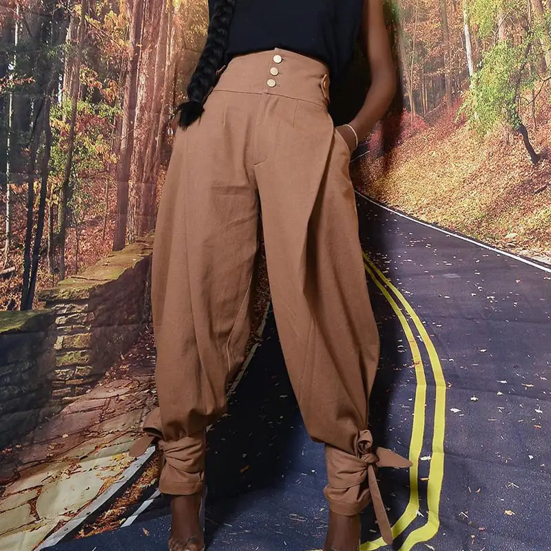 High Waisted Casual Workwear Leggings