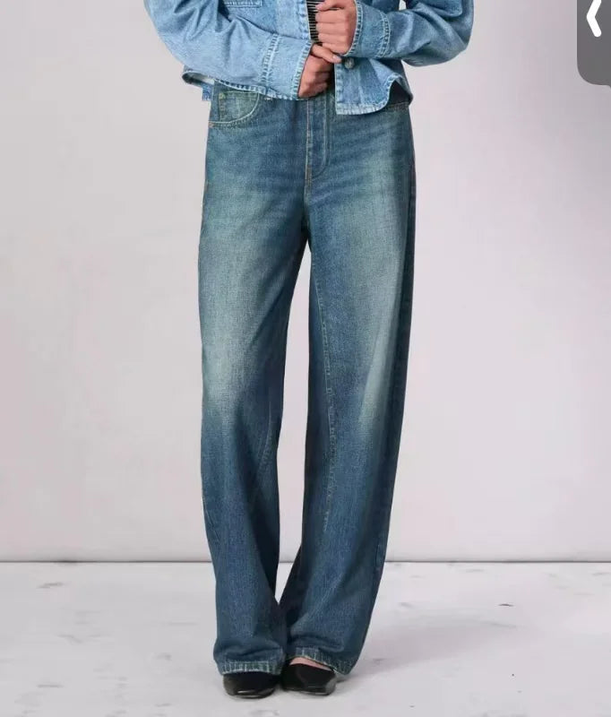Women's Loose Stretch Spring Jeans