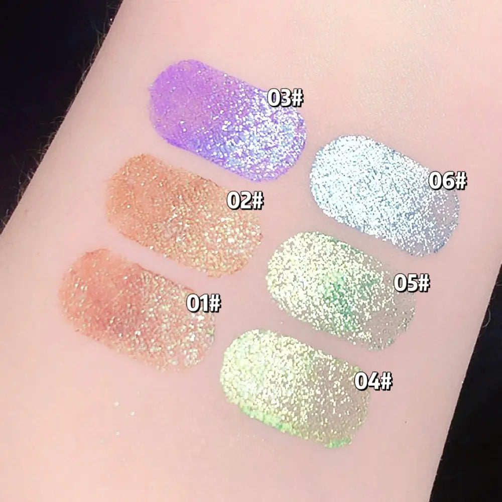 Shiny Chameleon Eyeliner Pencil - Glitter Waterproof Makeup