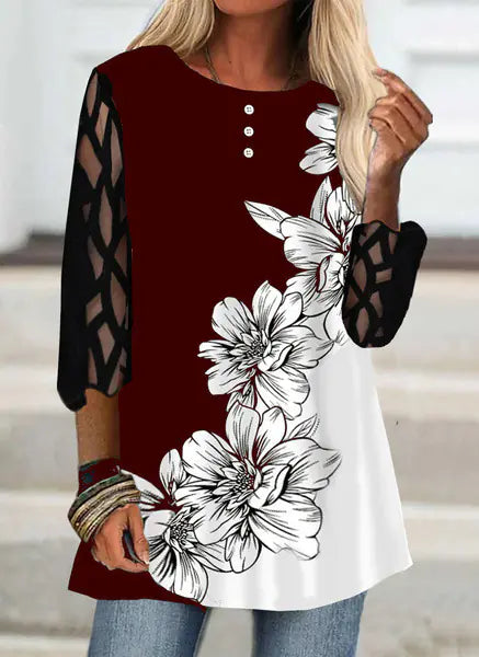 Fashionable Loose Casual T-Shirt for Women