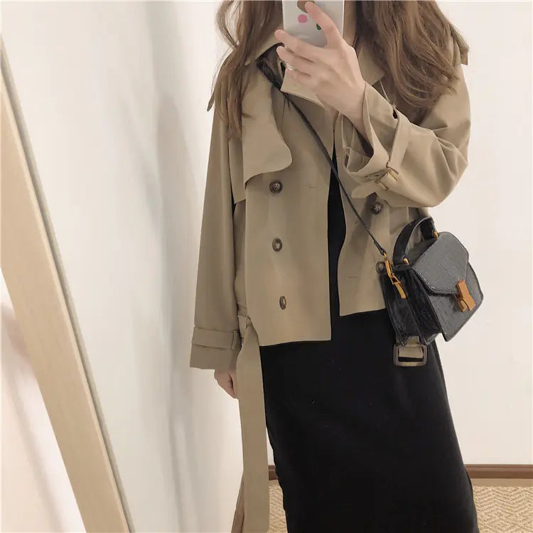 Women's Short Trench Coat