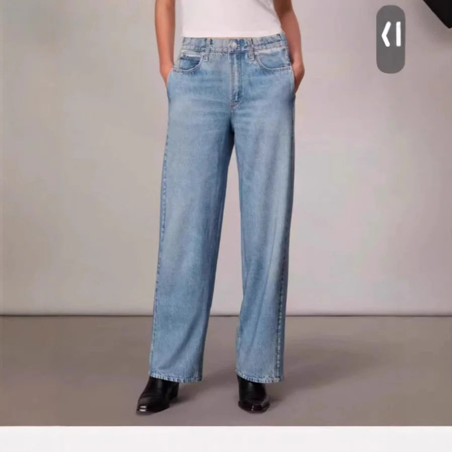 Women's Loose Stretch Spring Jeans
