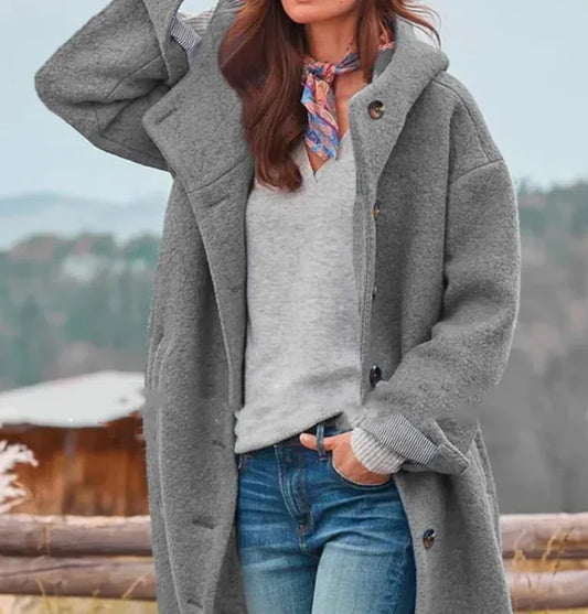 Women's Tweed Trench Coat
