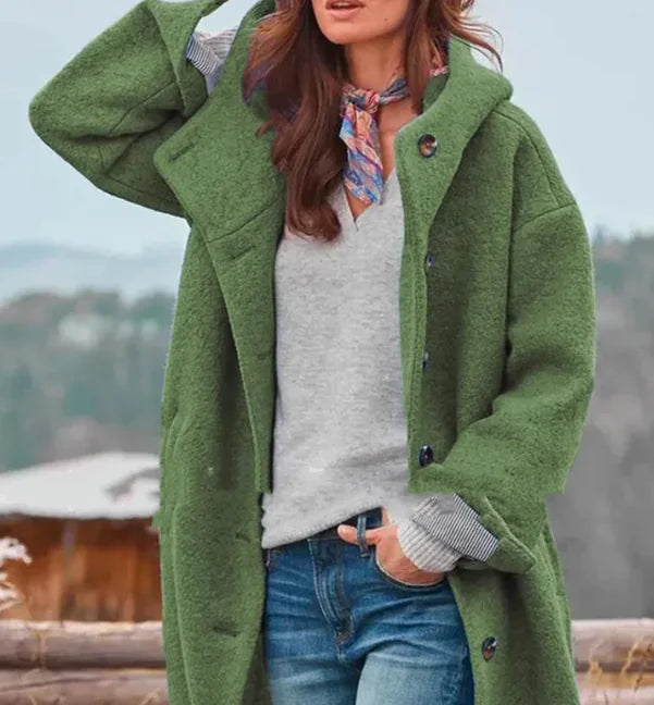 Women's Tweed Trench Coat