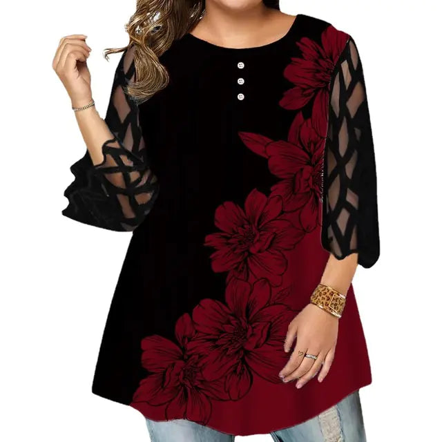 Fashionable Loose Casual T-Shirt for Women