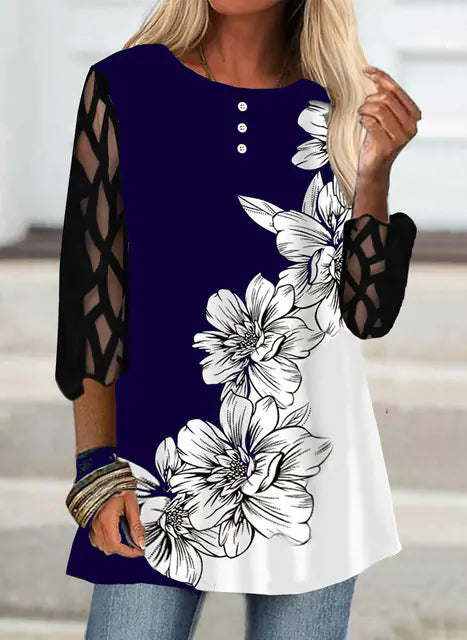 Fashionable Loose Casual T-Shirt for Women