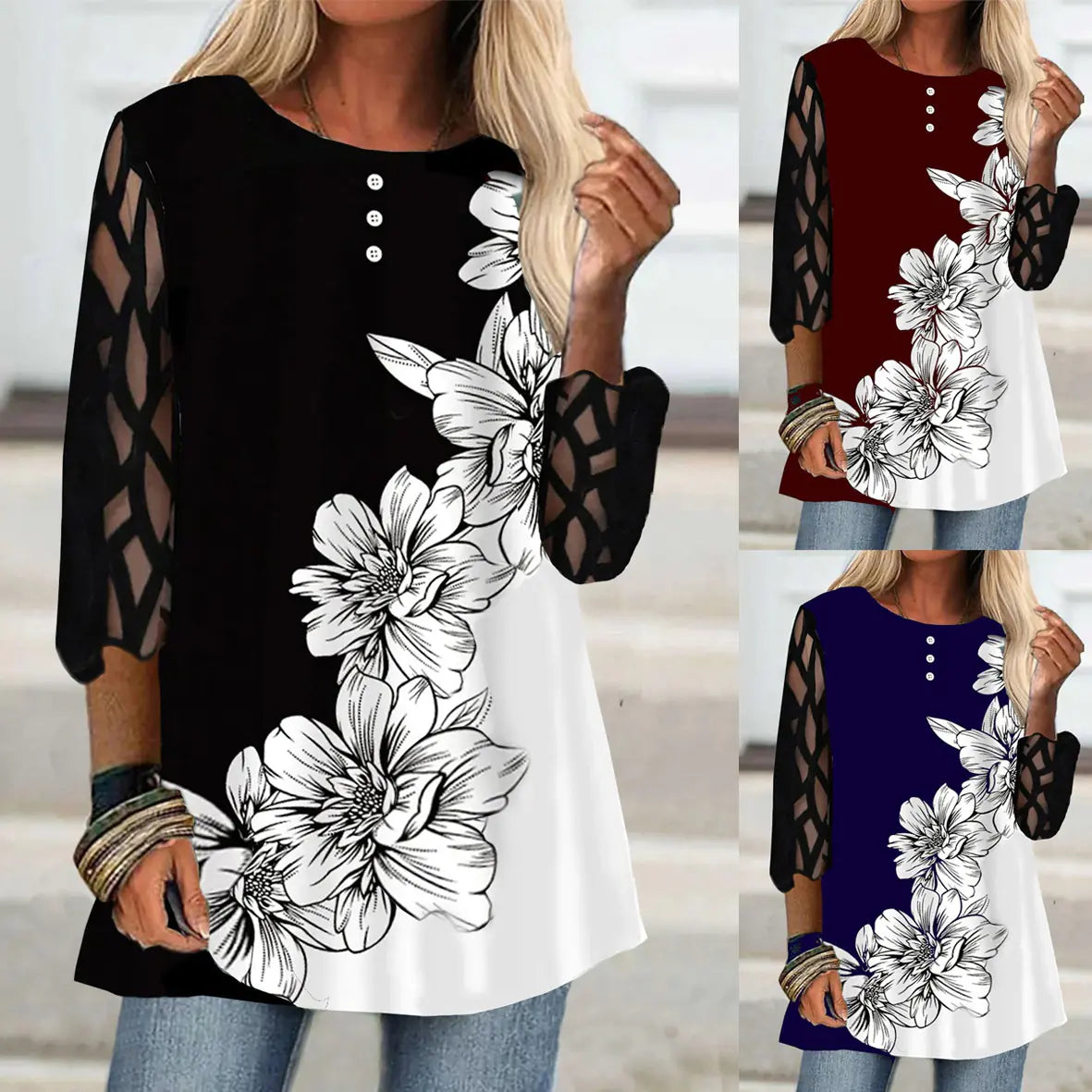 Fashionable Loose Casual T-Shirt for Women