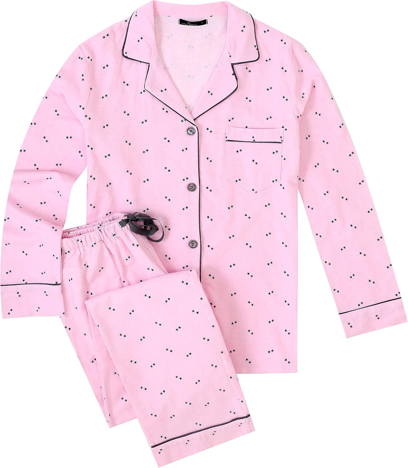Women'S Flannel Pajamas - 2Pc Winter Pajama Set