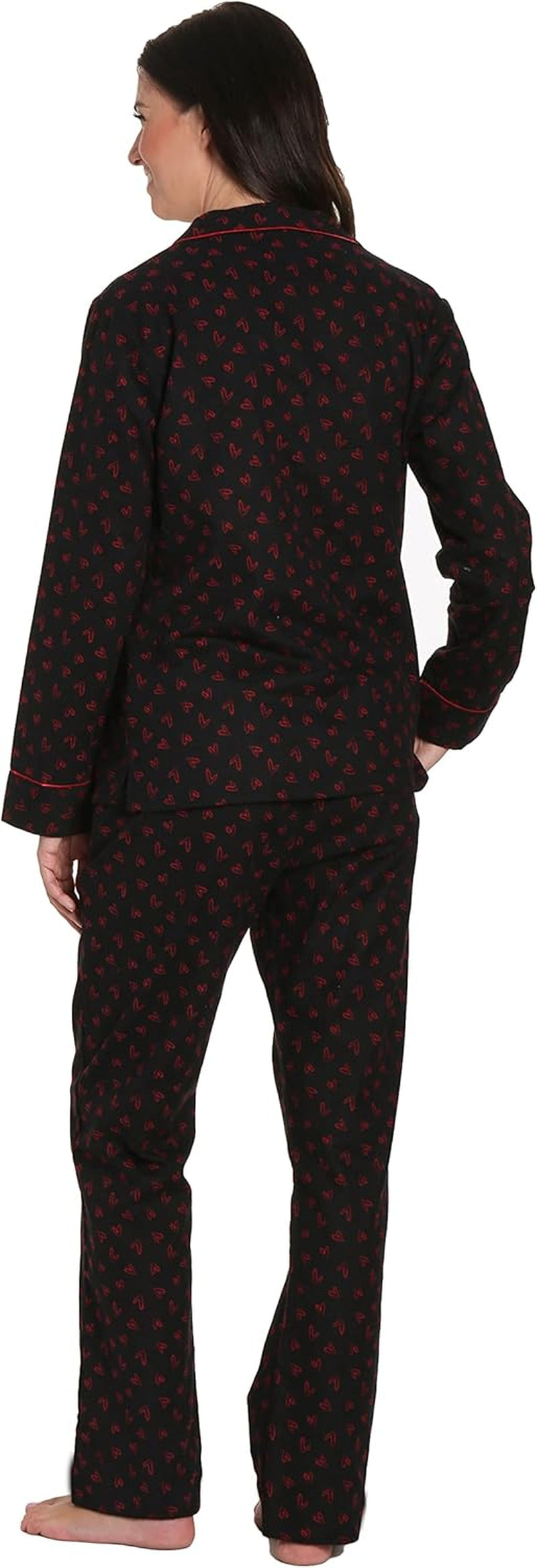 Women'S Flannel Pajamas - 2Pc Winter Pajama Set