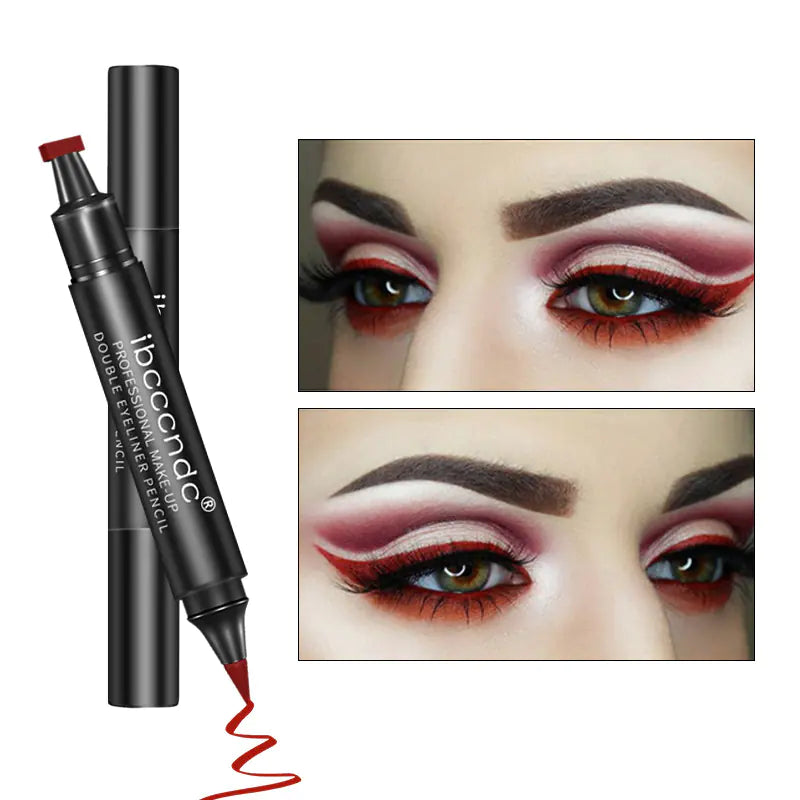 Waterproof Dual-Ended Eyeliner and Brow Pencil