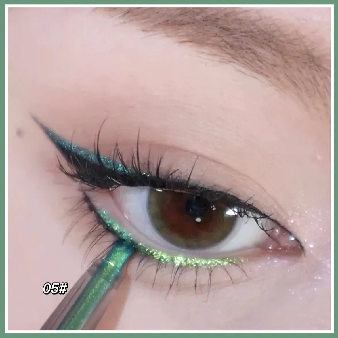 Shiny Chameleon Eyeliner Pencil - Glitter Waterproof Makeup