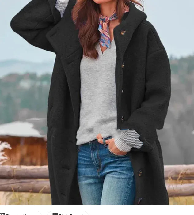 Women's Tweed Trench Coat