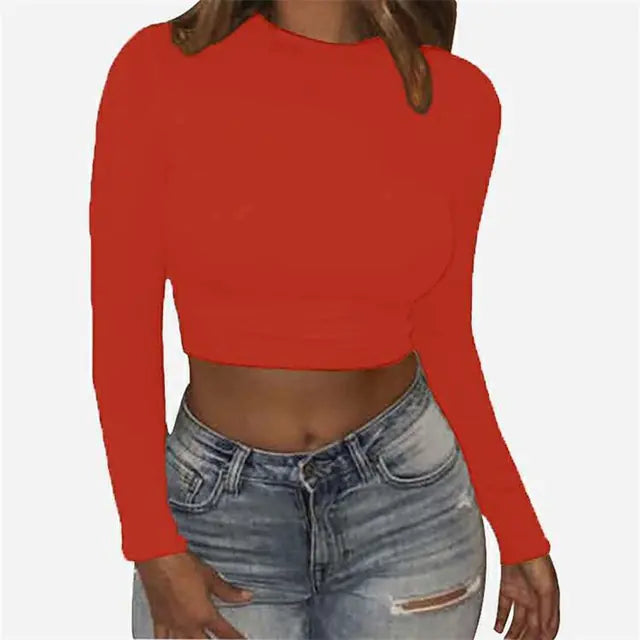 Slim Cut Fashion Jacket - Solid Fall T-Shirt