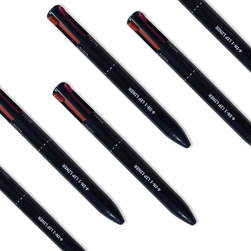 4-in-1 Waterproof Lip & Eyeliner Pencil
